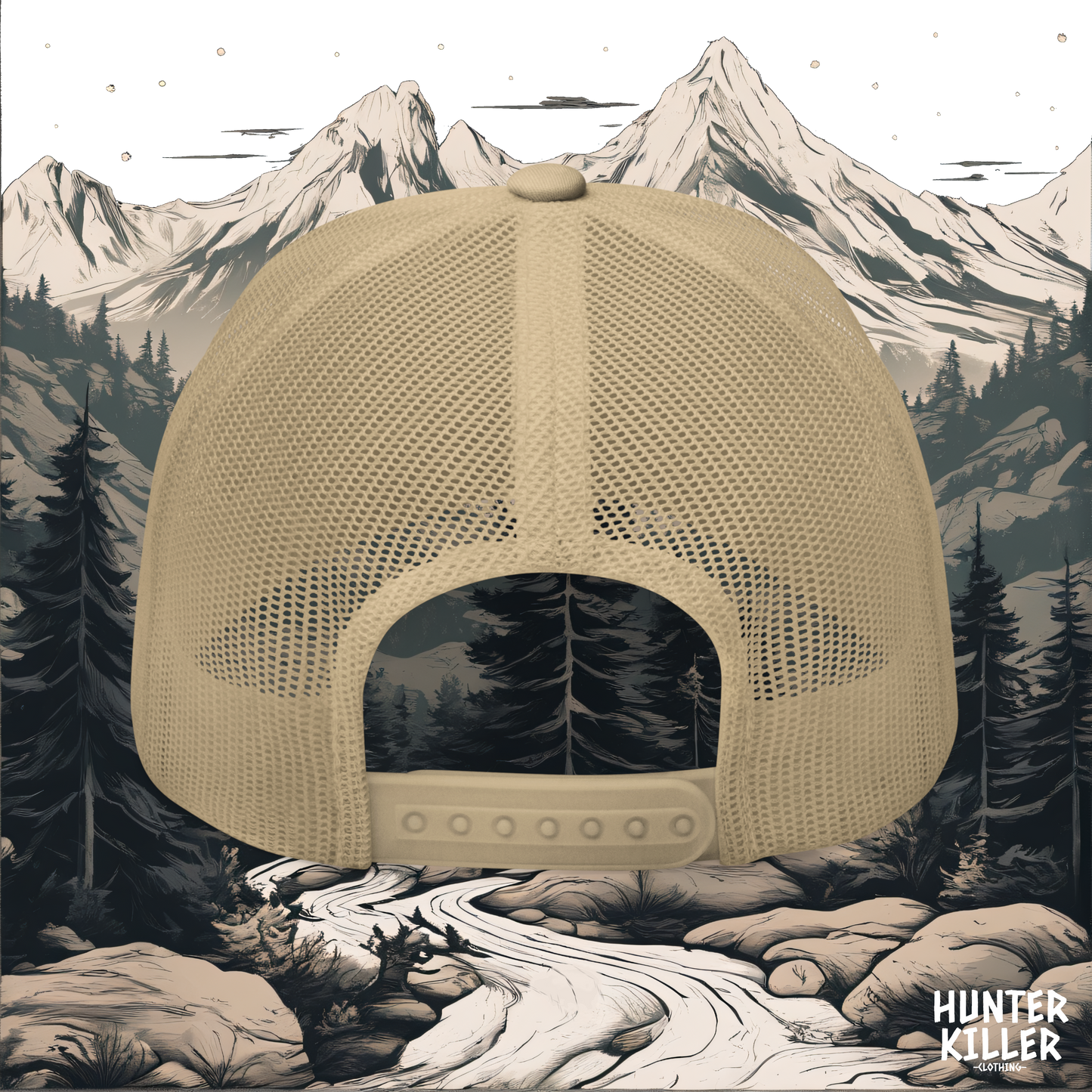 SKULL KILLER DESERT TRUCKER CAP
