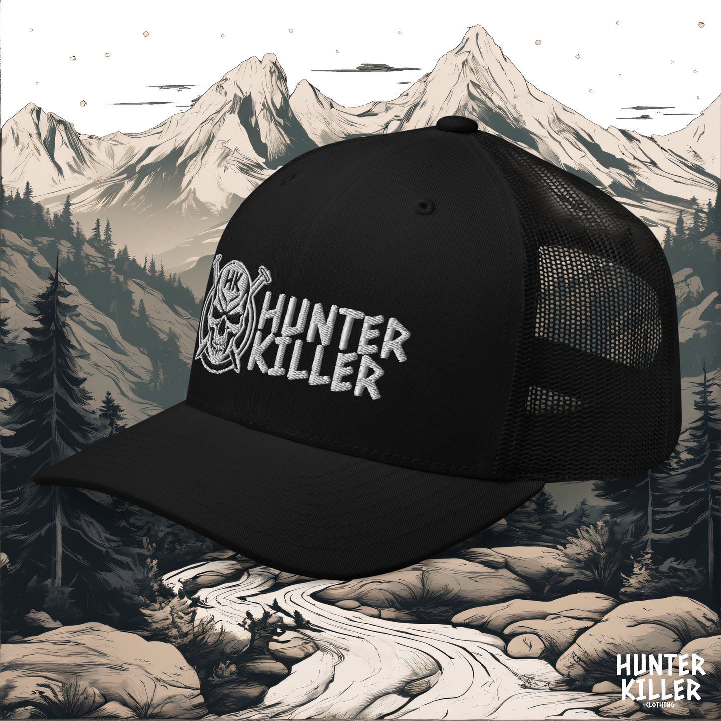 SKULL KILLER SHADOW TRUCKER CAP