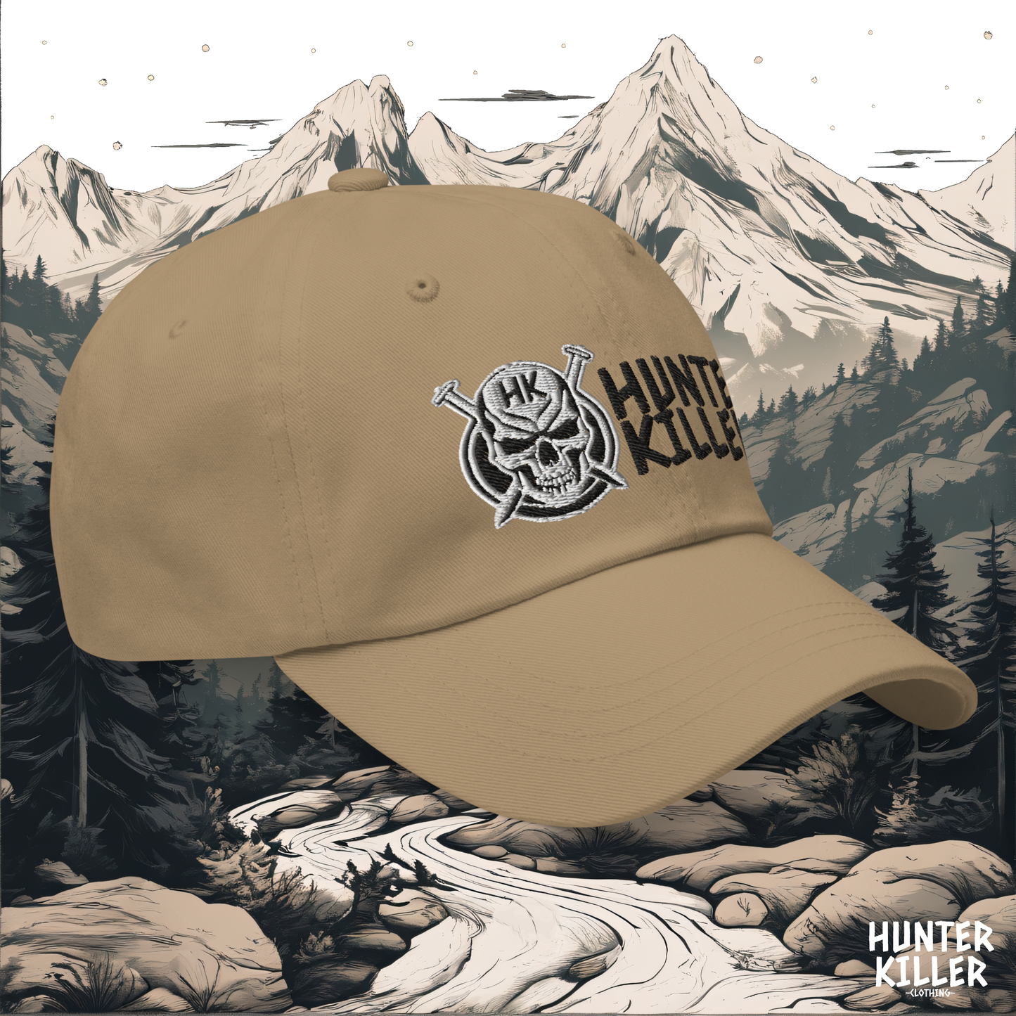 SKULL KILLER DESERT BASEBALL CAP