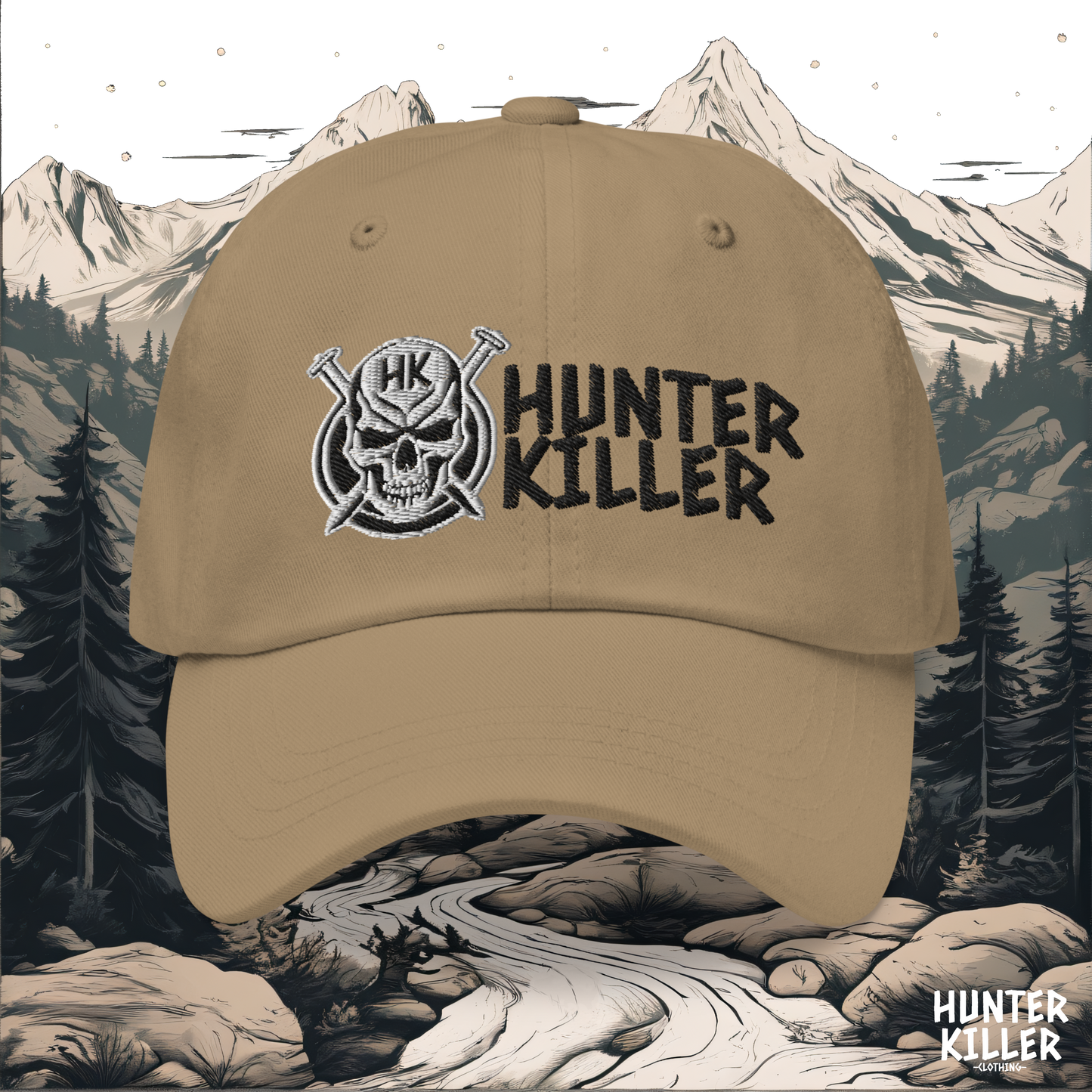 SKULL KILLER DESERT BASEBALL CAP