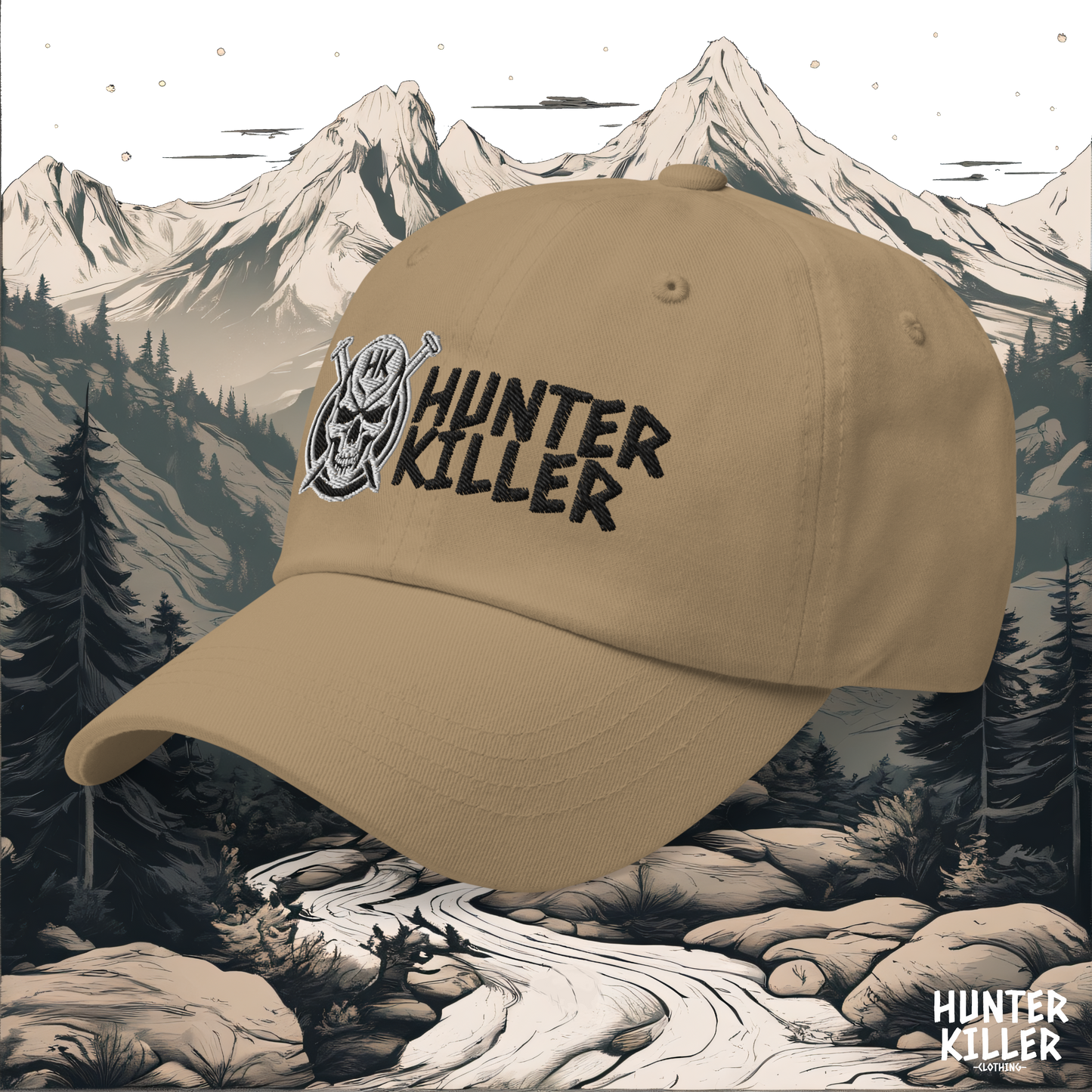 SKULL KILLER DESERT BASEBALL CAP