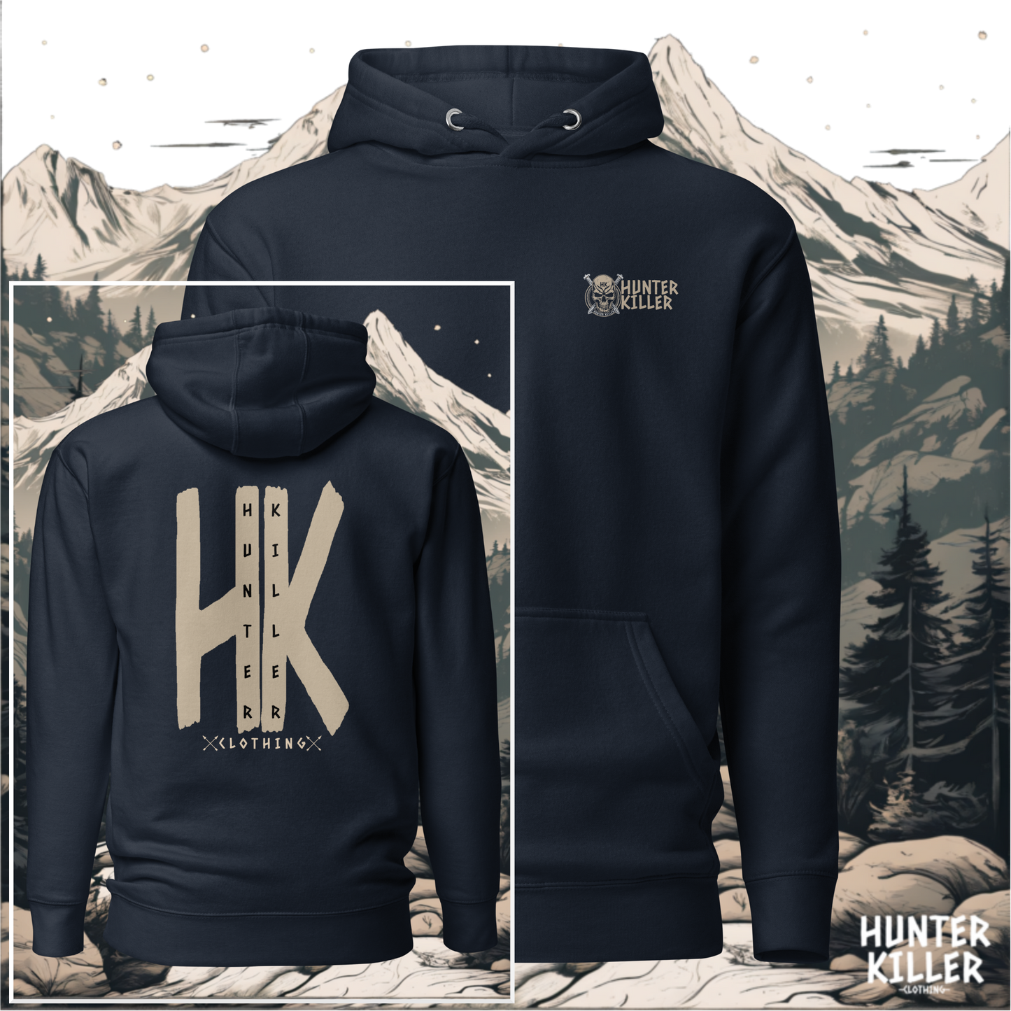 HK GOLD HOODIE