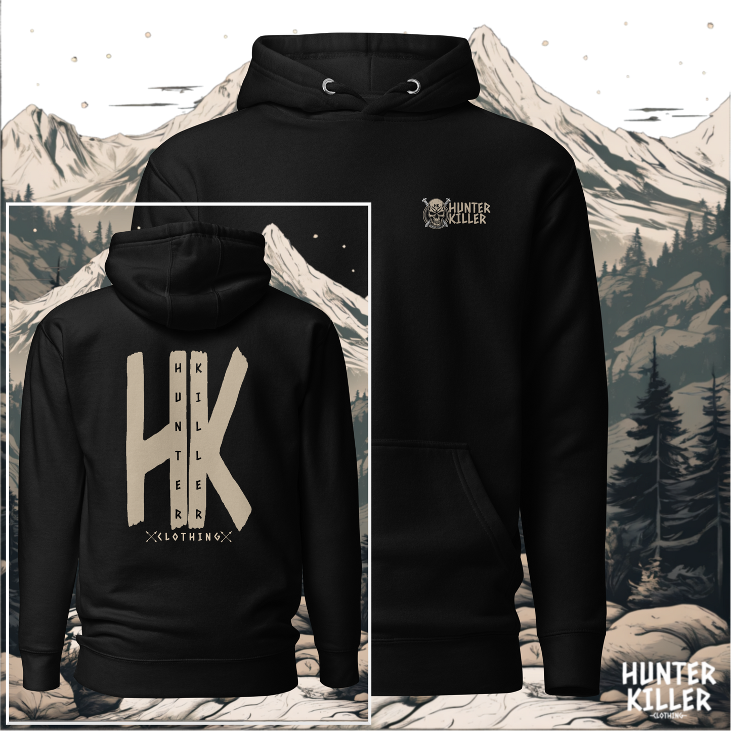 HK GOLD HOODIE