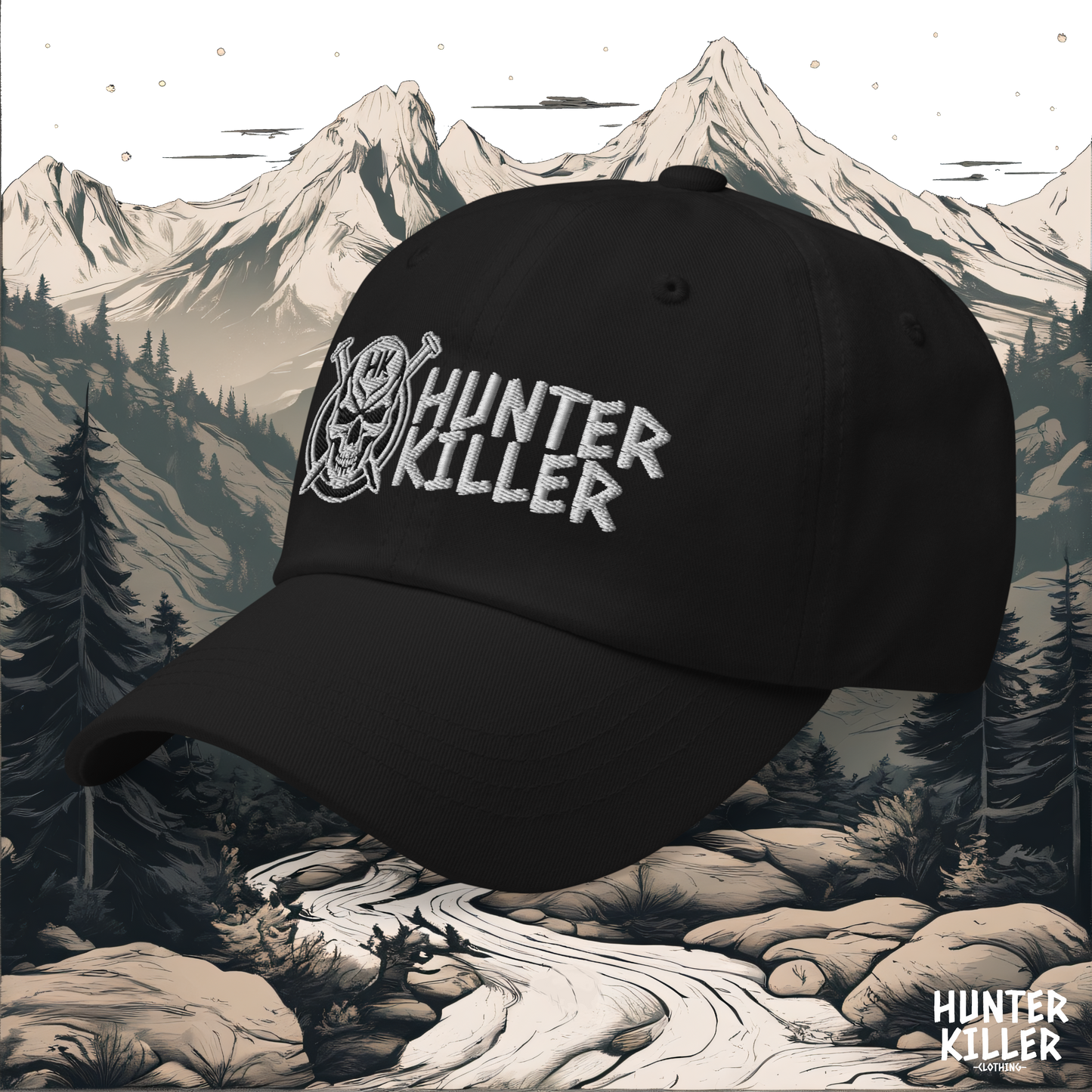 SKULL KILLER SHADOW BASEBALL CAP