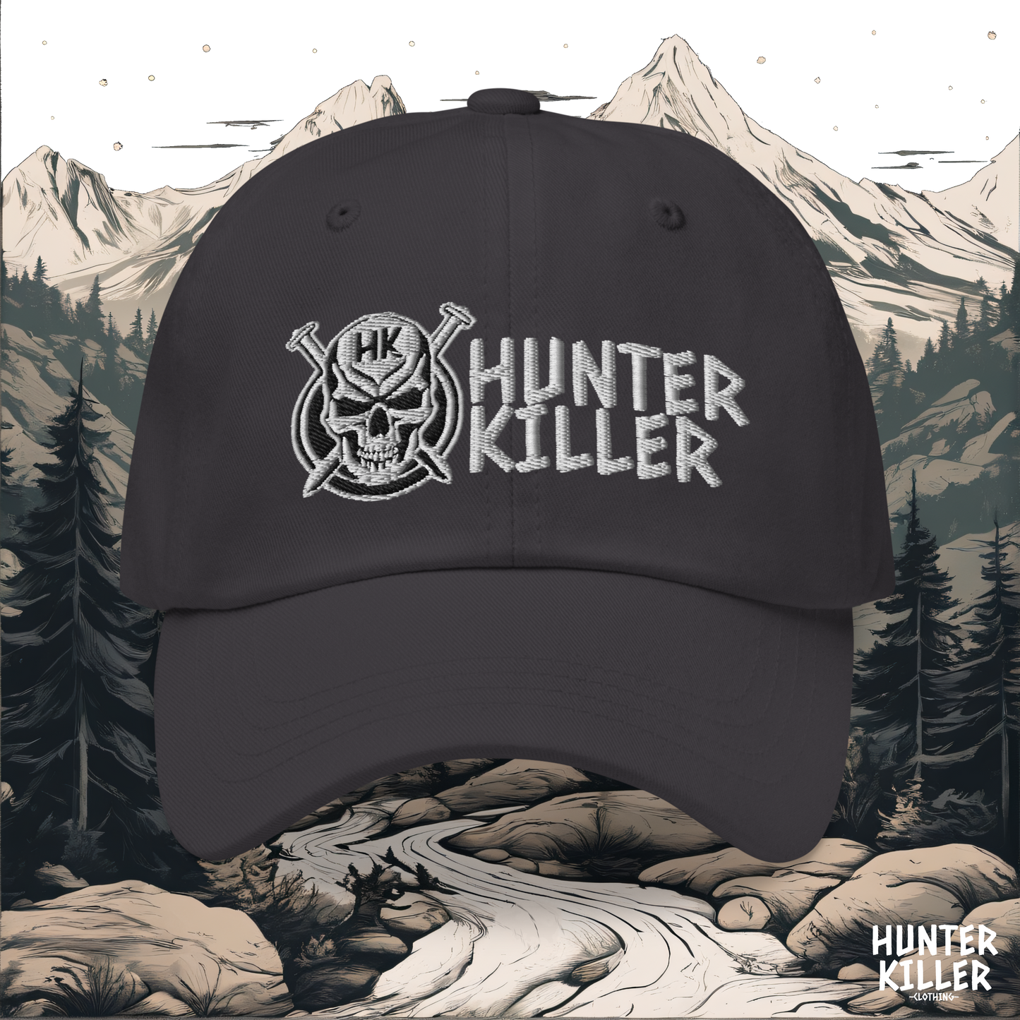 SKULL KILLER SHADOW BASEBALL CAP
