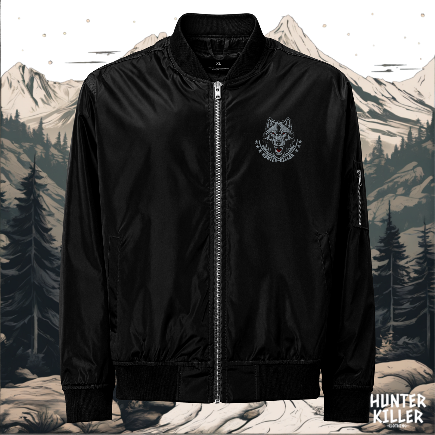 LONE WOLF BOMBER JACKET