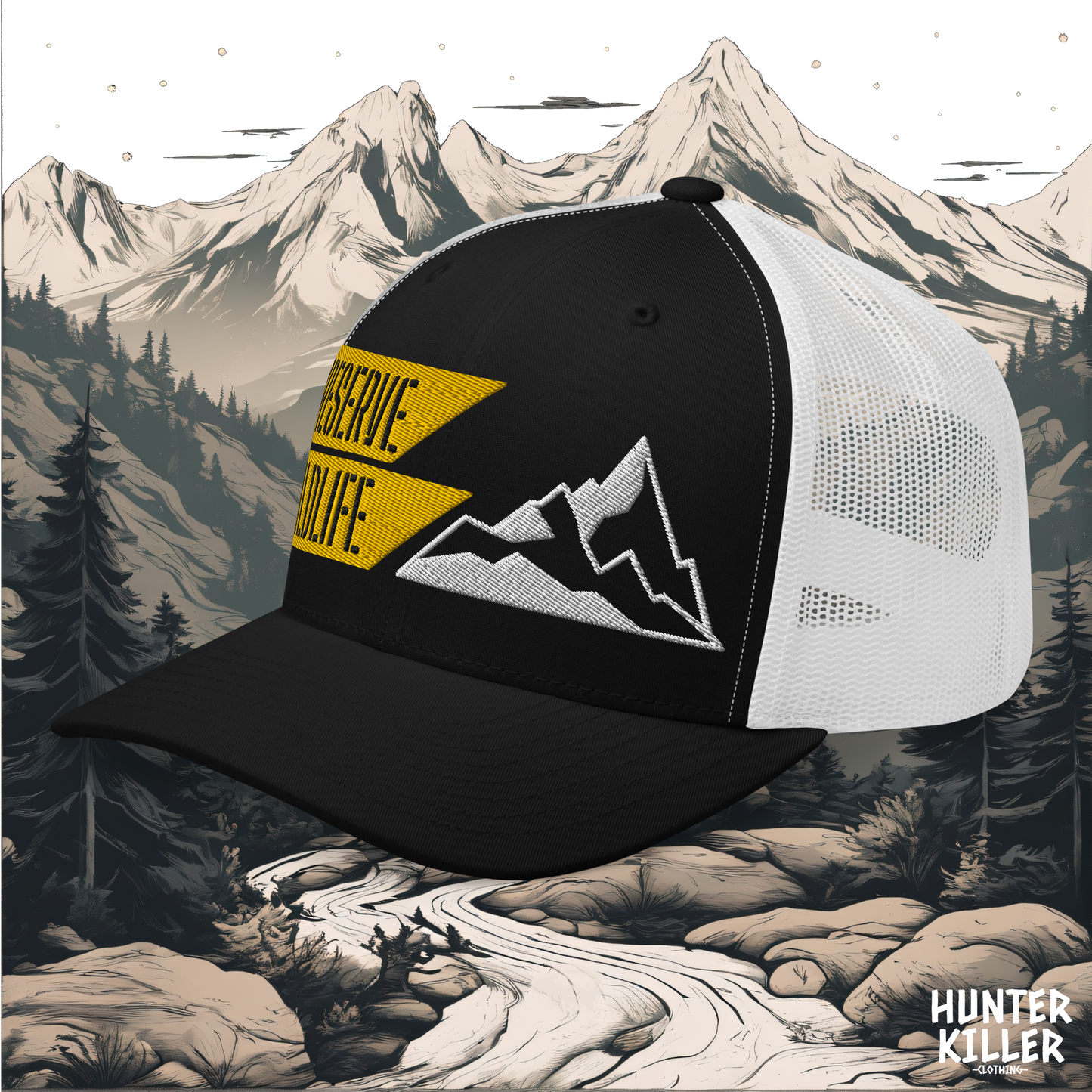 PRESERVE WILDLIFE TRUCKER CAP