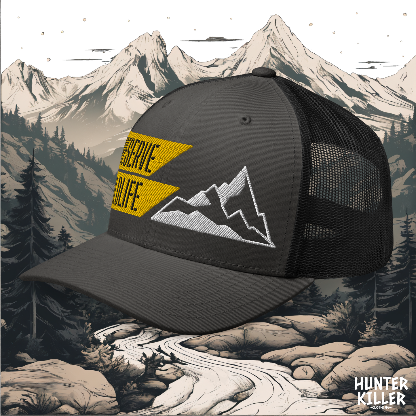 PRESERVE WILDLIFE TRUCKER CAP