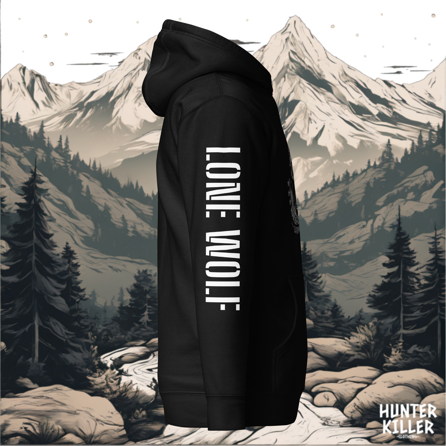 LONE WOLF HOODIE