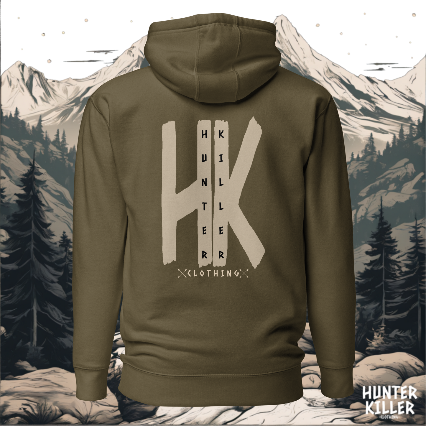HK GOLD HOODIE