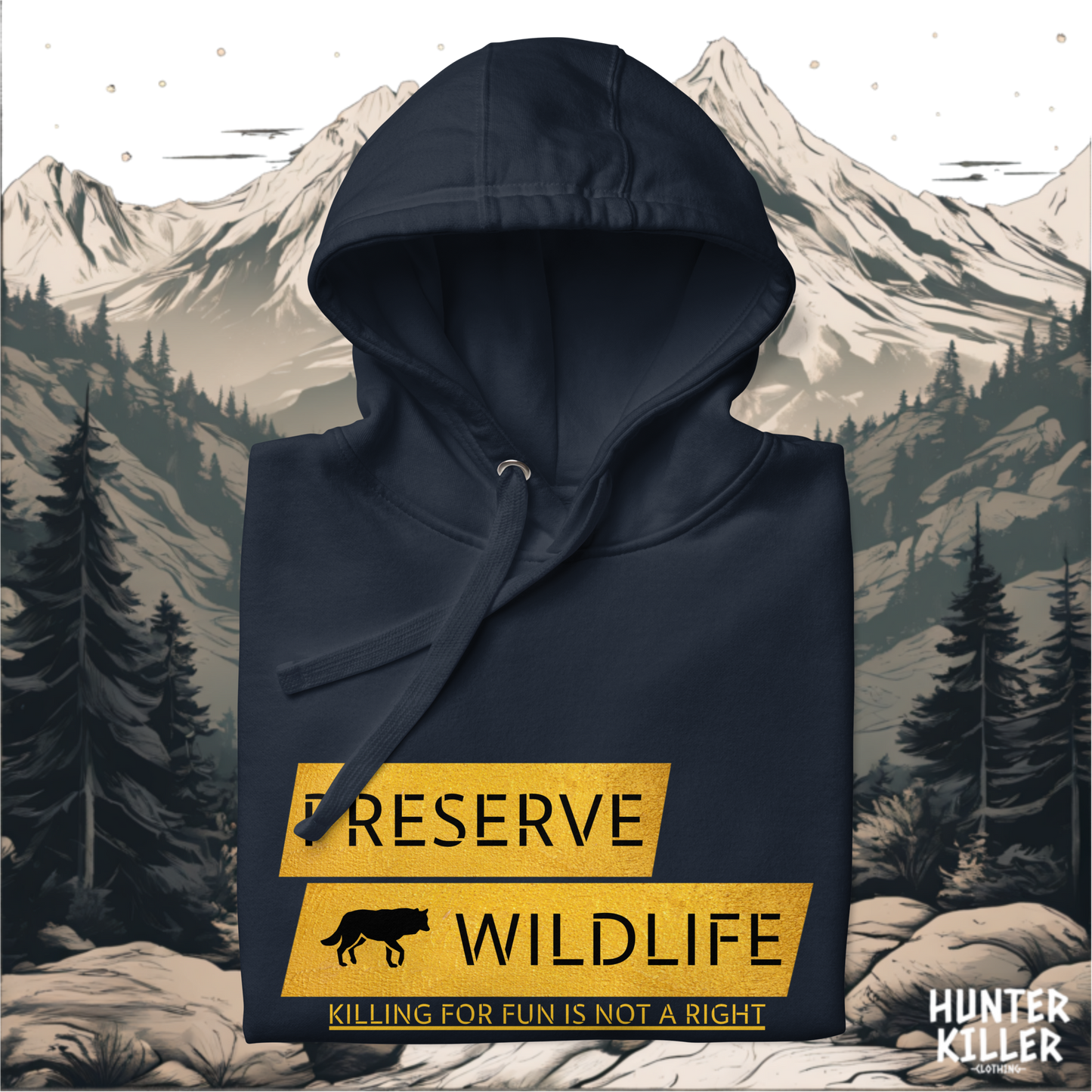 PRESERVE WILDLIFE HOODIE