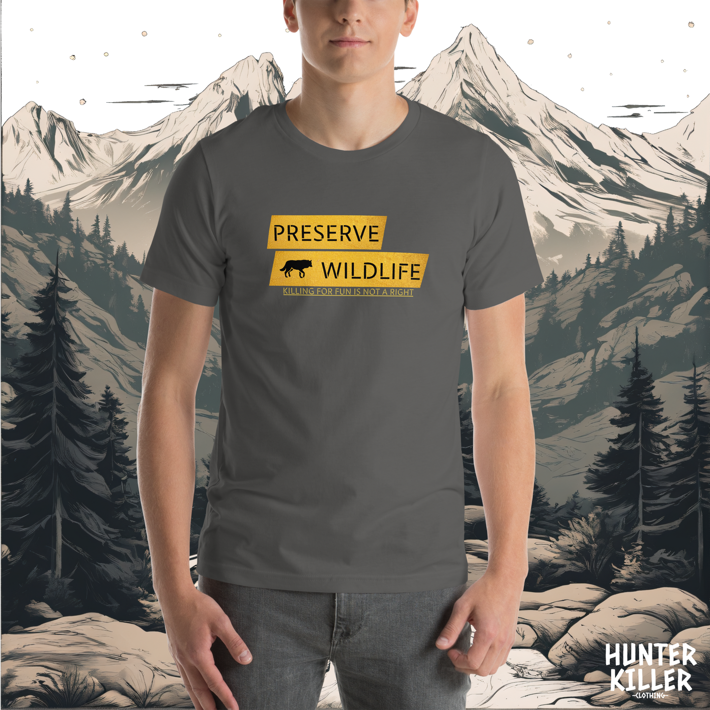 PRESERVE WILDLIFE TEE