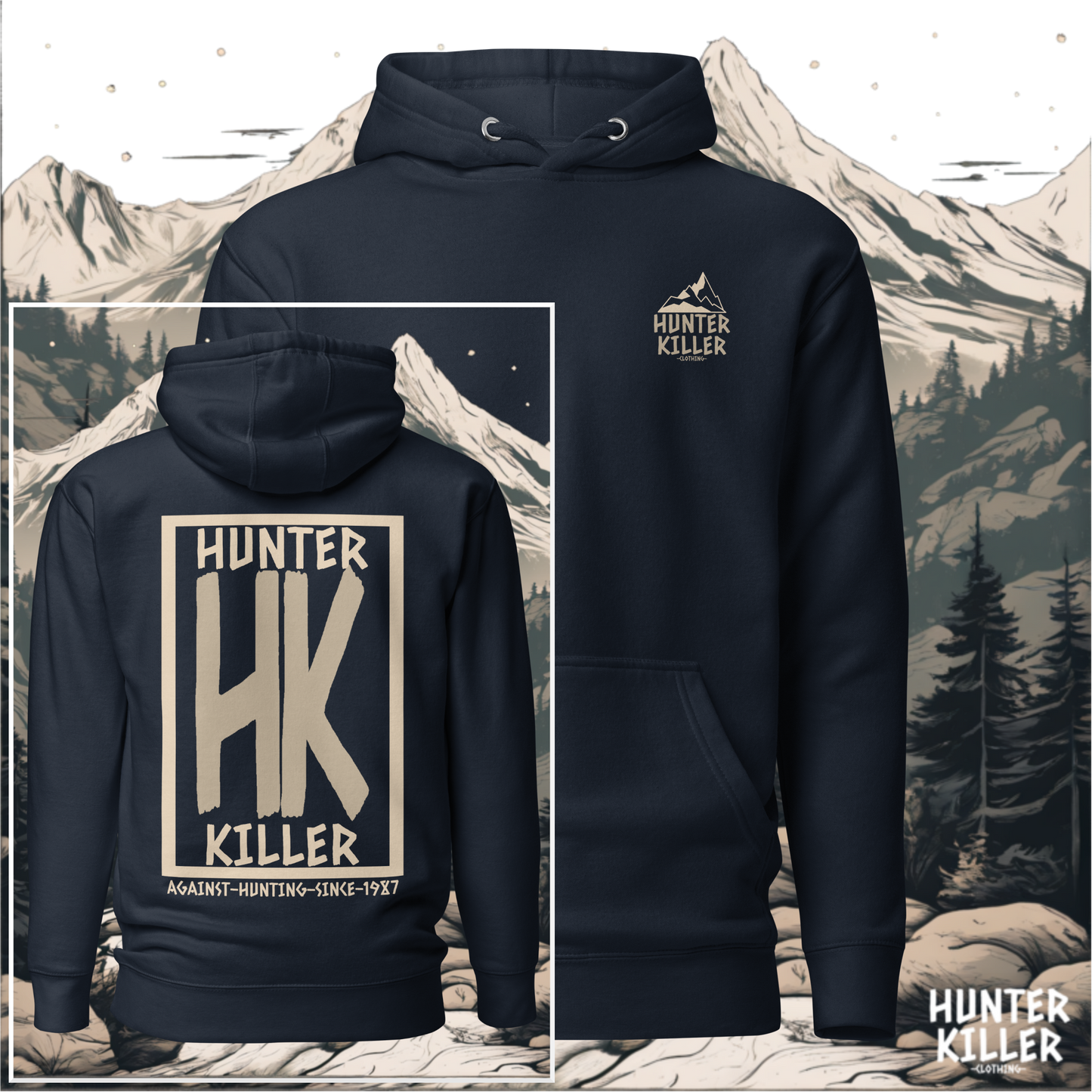 KILLERBACK GOLD HOODIE