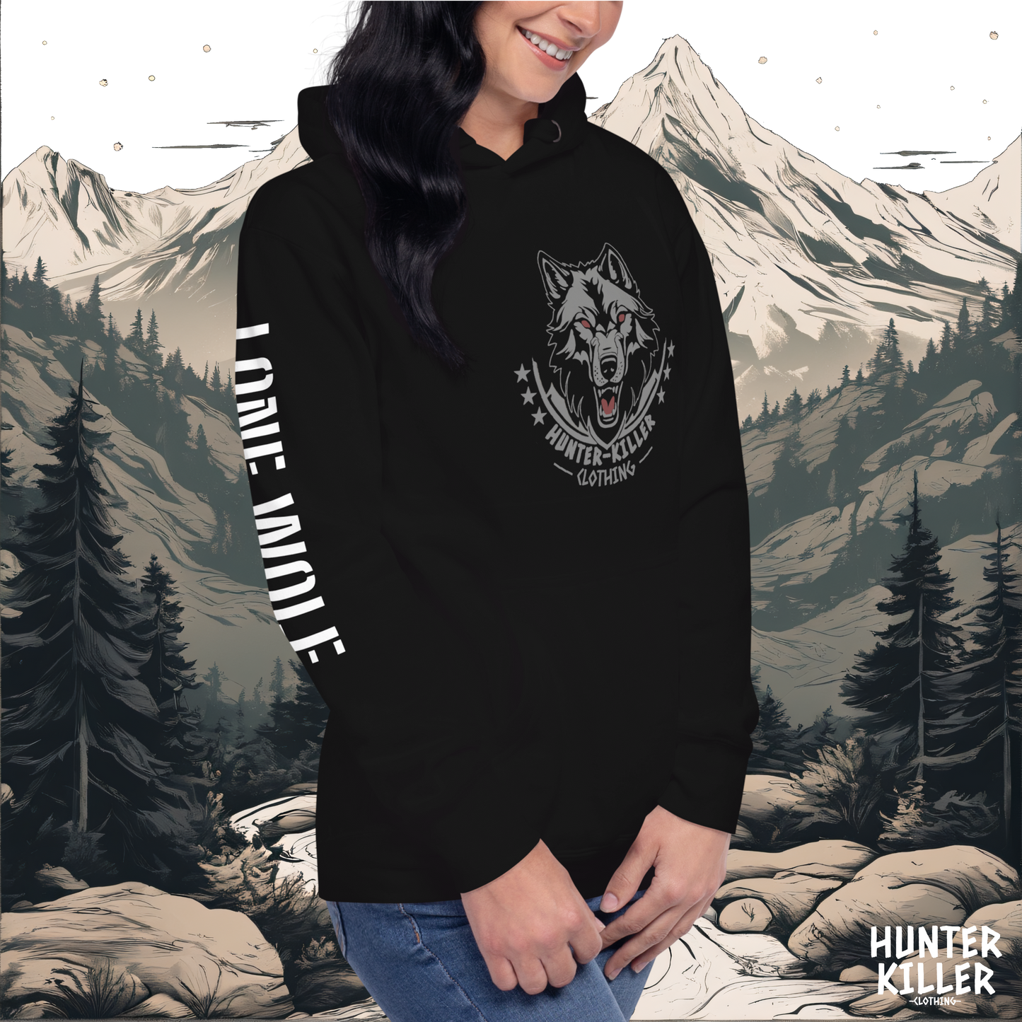 LONE WOLF HOODIE