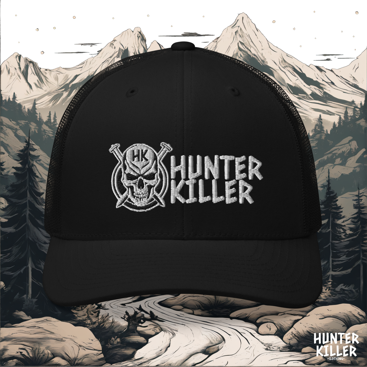 SKULL KILLER SHADOW TRUCKER CAP