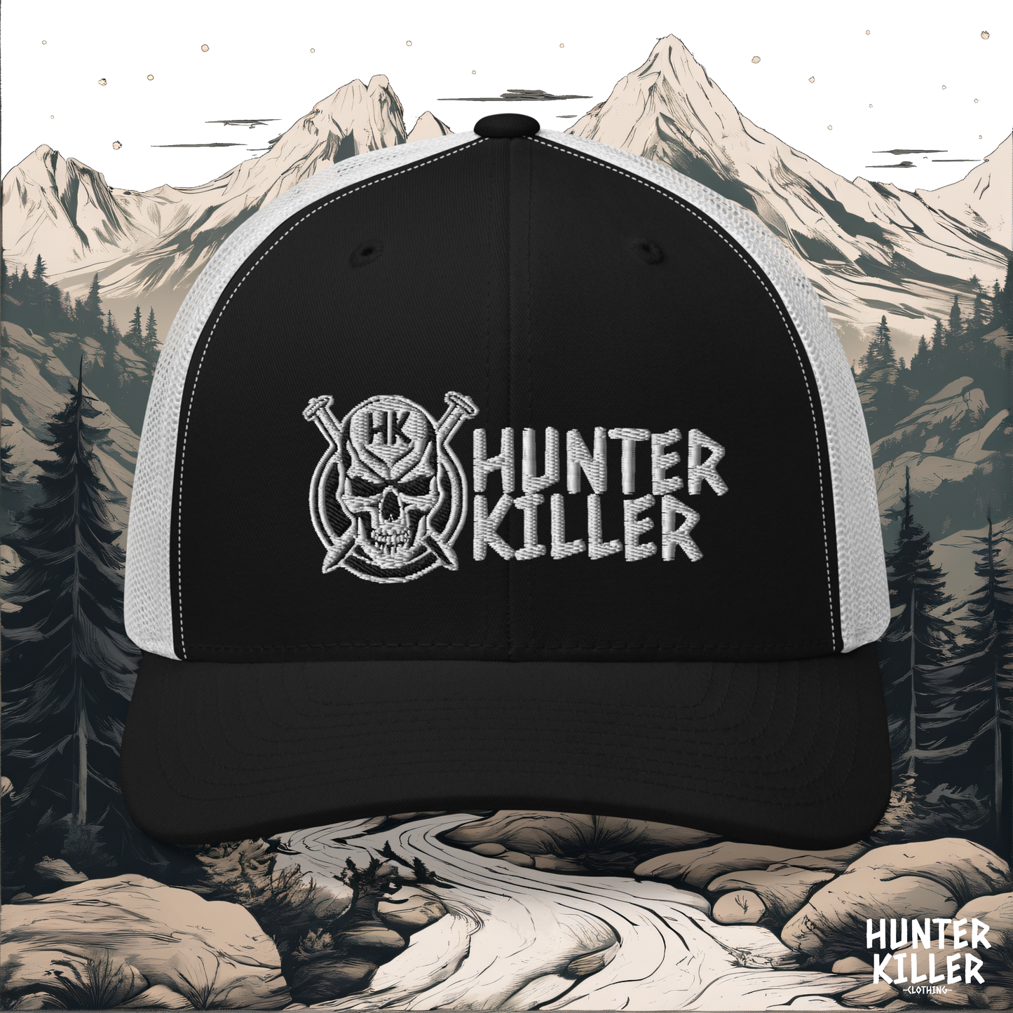 SKULL KILLER SHADOW TRUCKER CAP