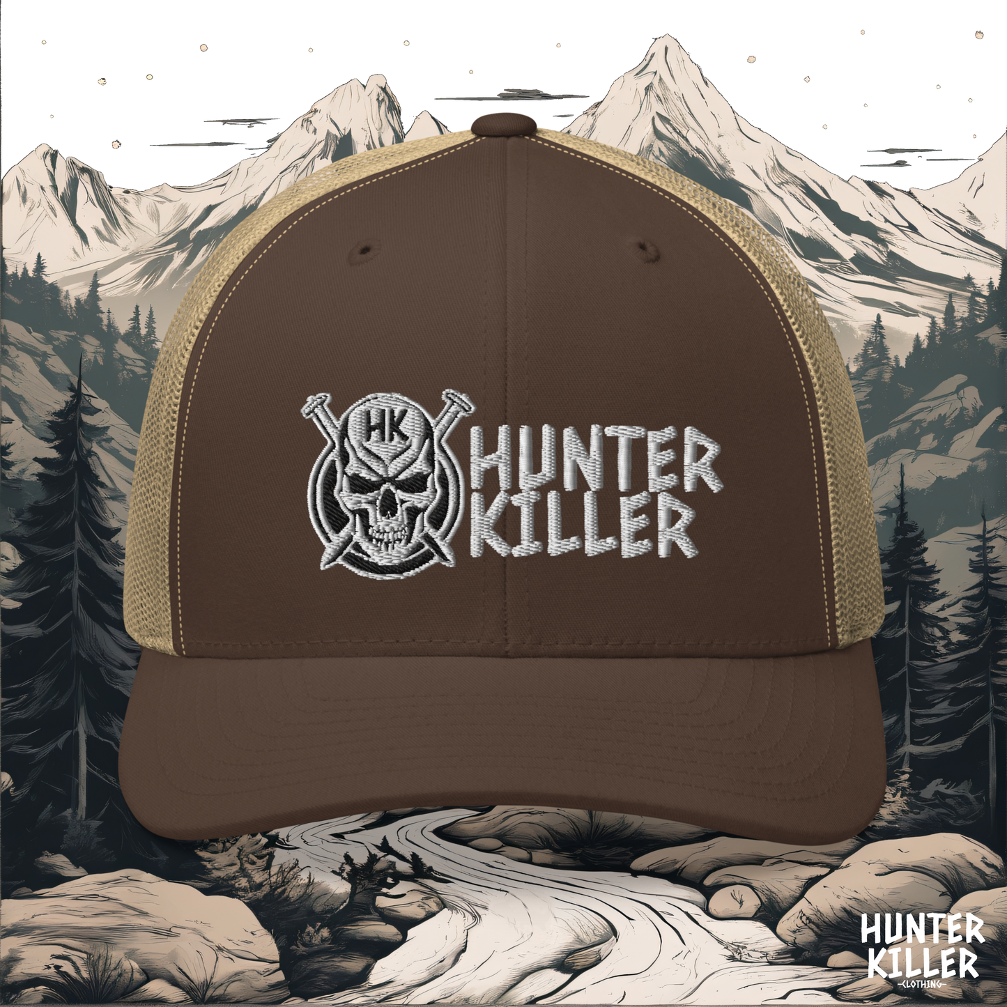 SKULL KILLER SHADOW TRUCKER CAP
