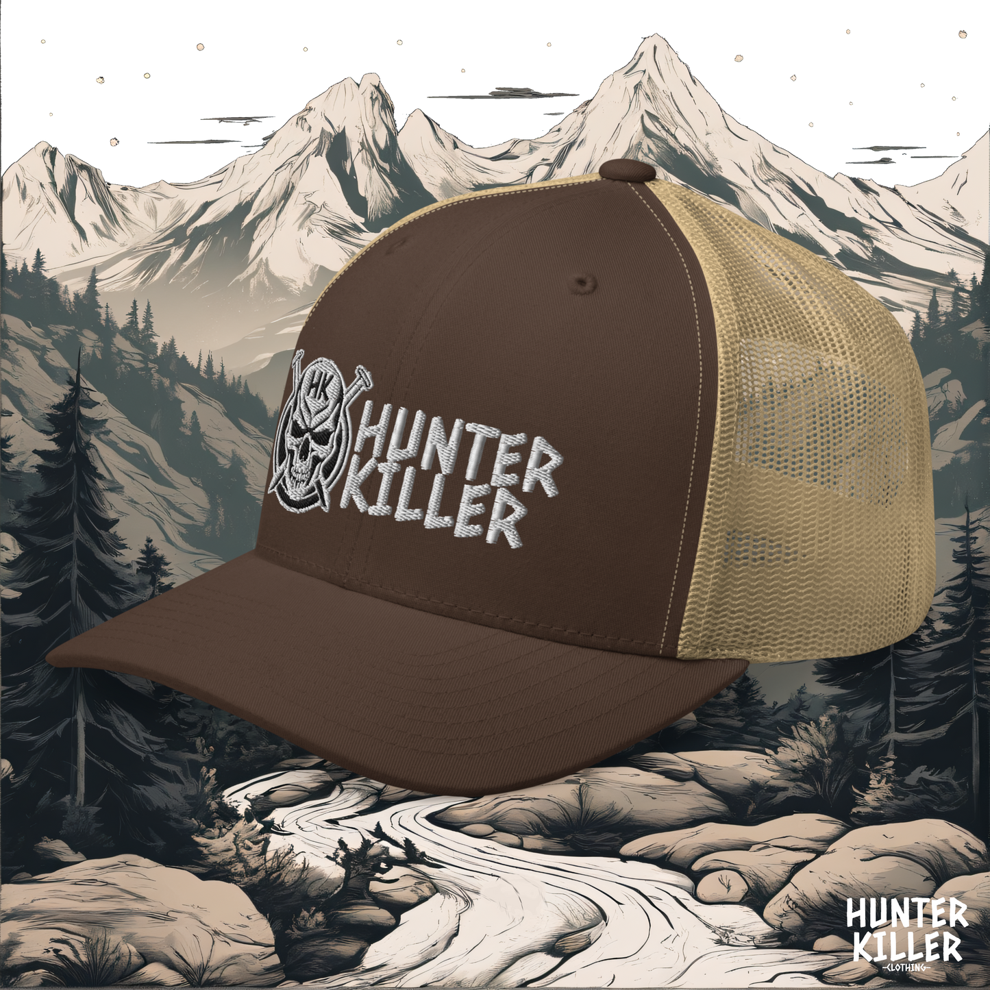 SKULL KILLER SHADOW TRUCKER CAP