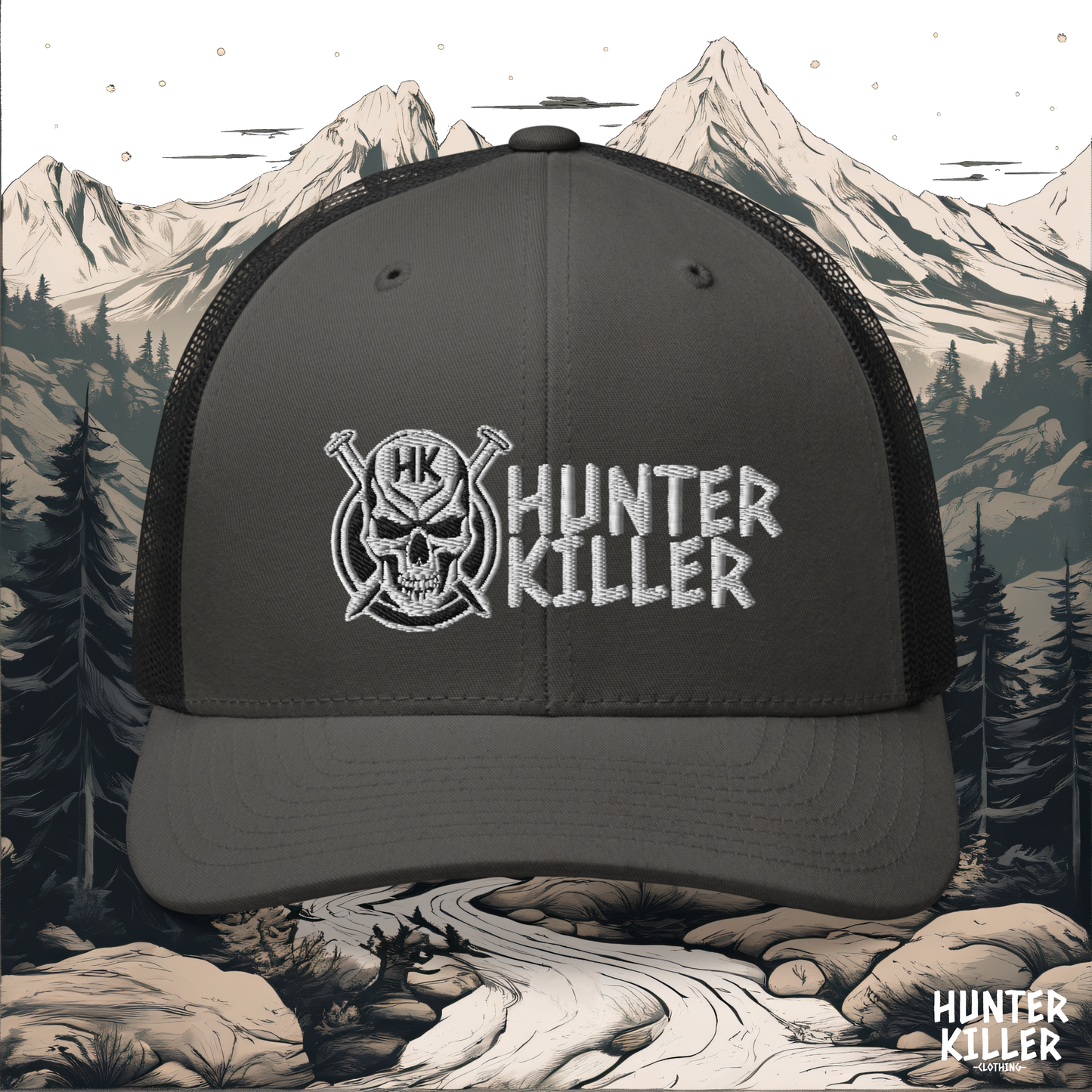 SKULL KILLER SHADOW TRUCKER CAP
