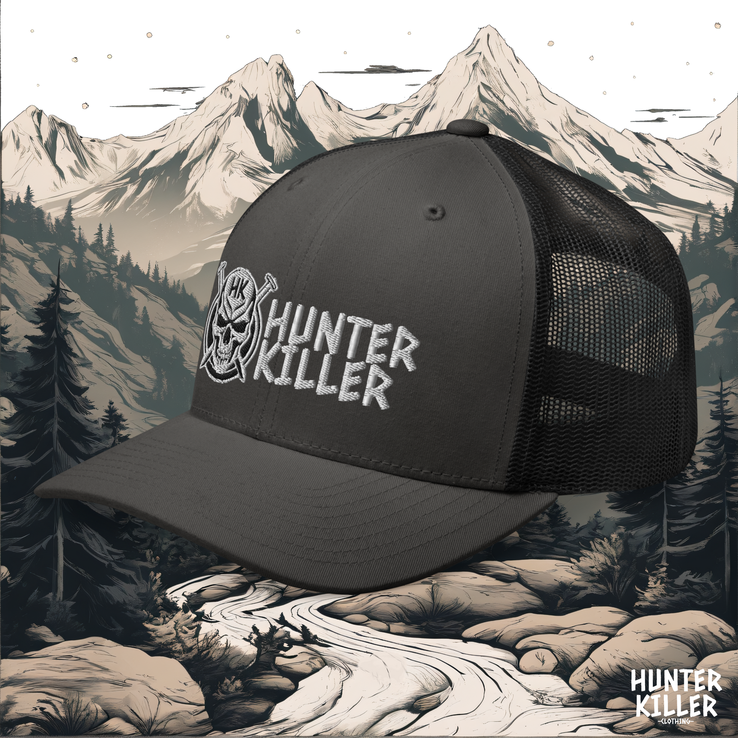 SKULL KILLER SHADOW TRUCKER CAP