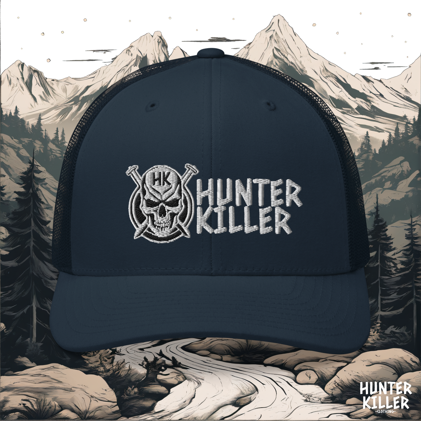SKULL KILLER SHADOW TRUCKER CAP