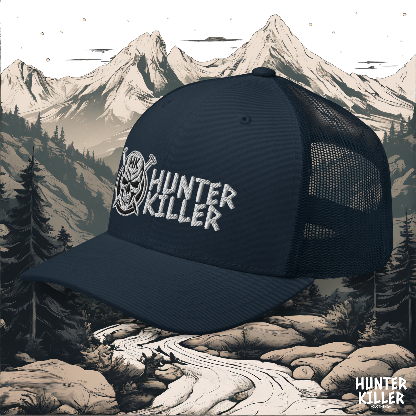 SKULL KILLER SHADOW TRUCKER CAP