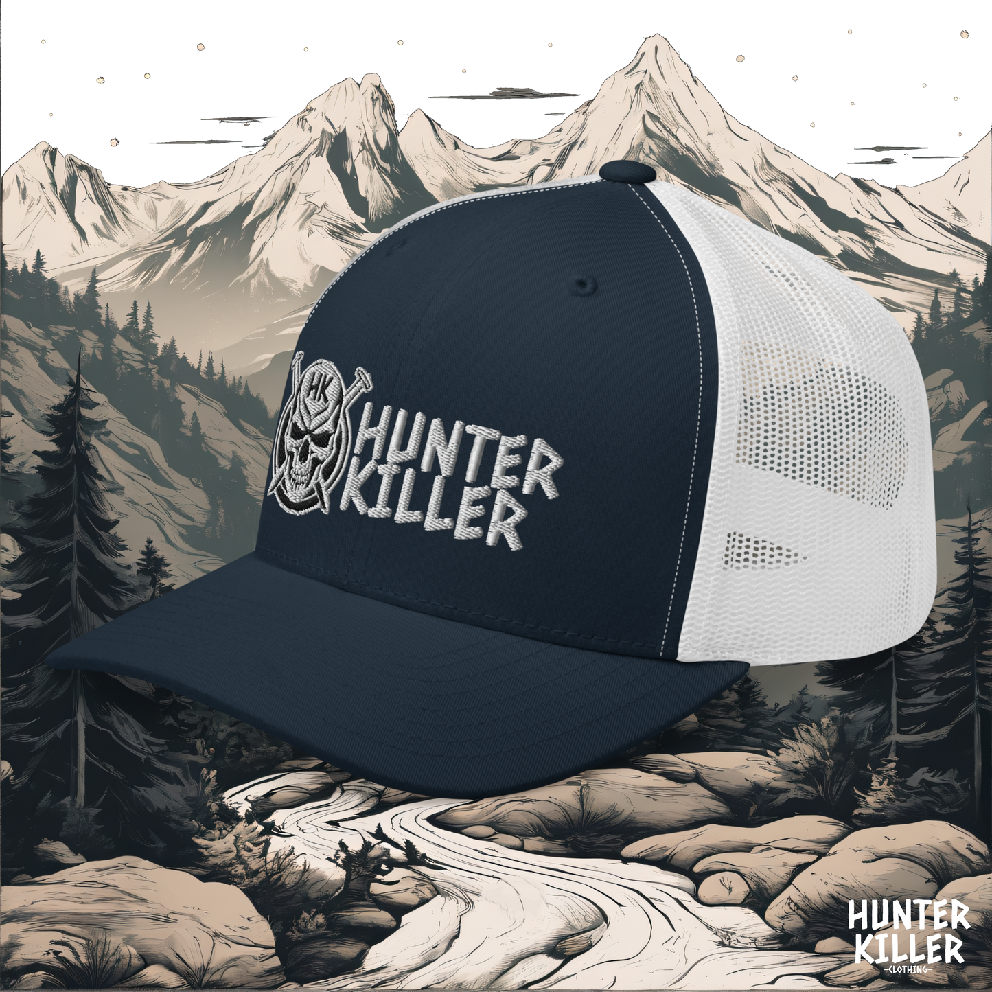 SKULL KILLER SHADOW TRUCKER CAP