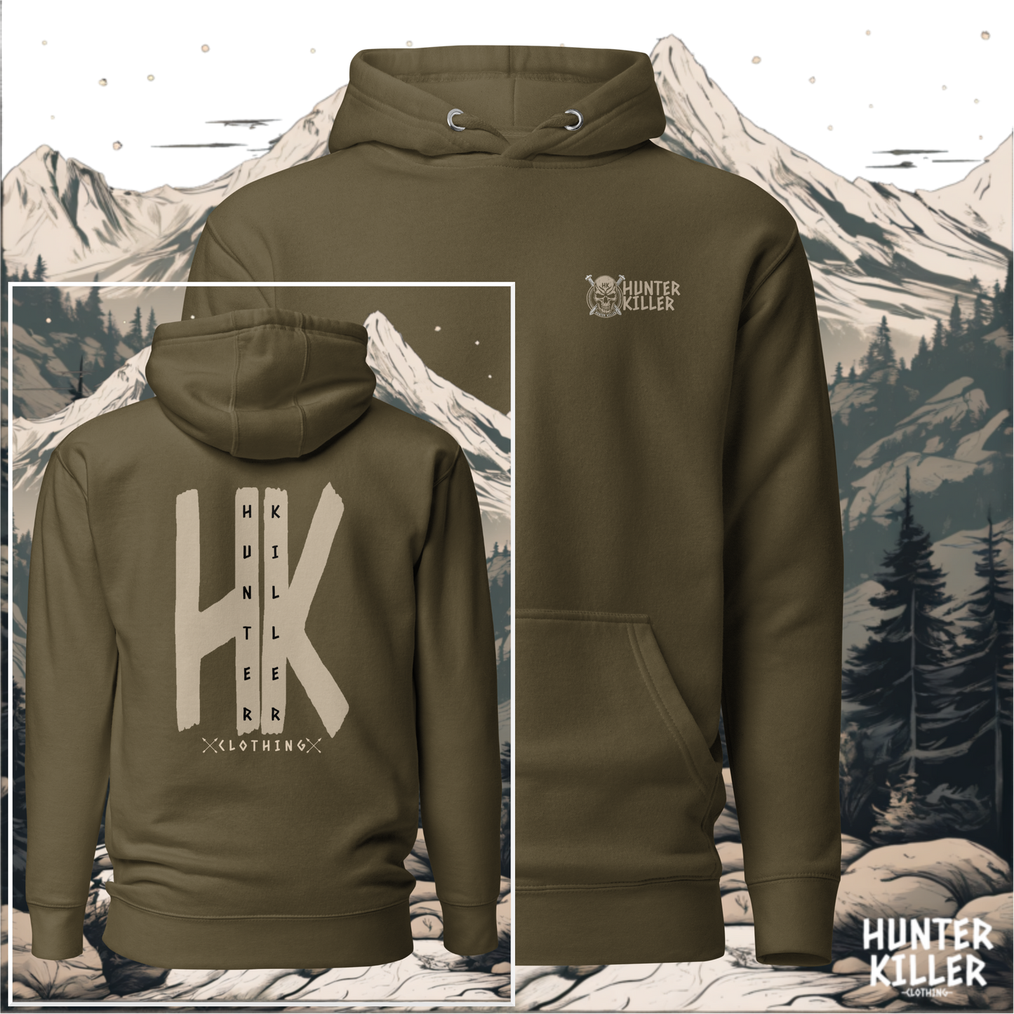 HK GOLD HOODIE