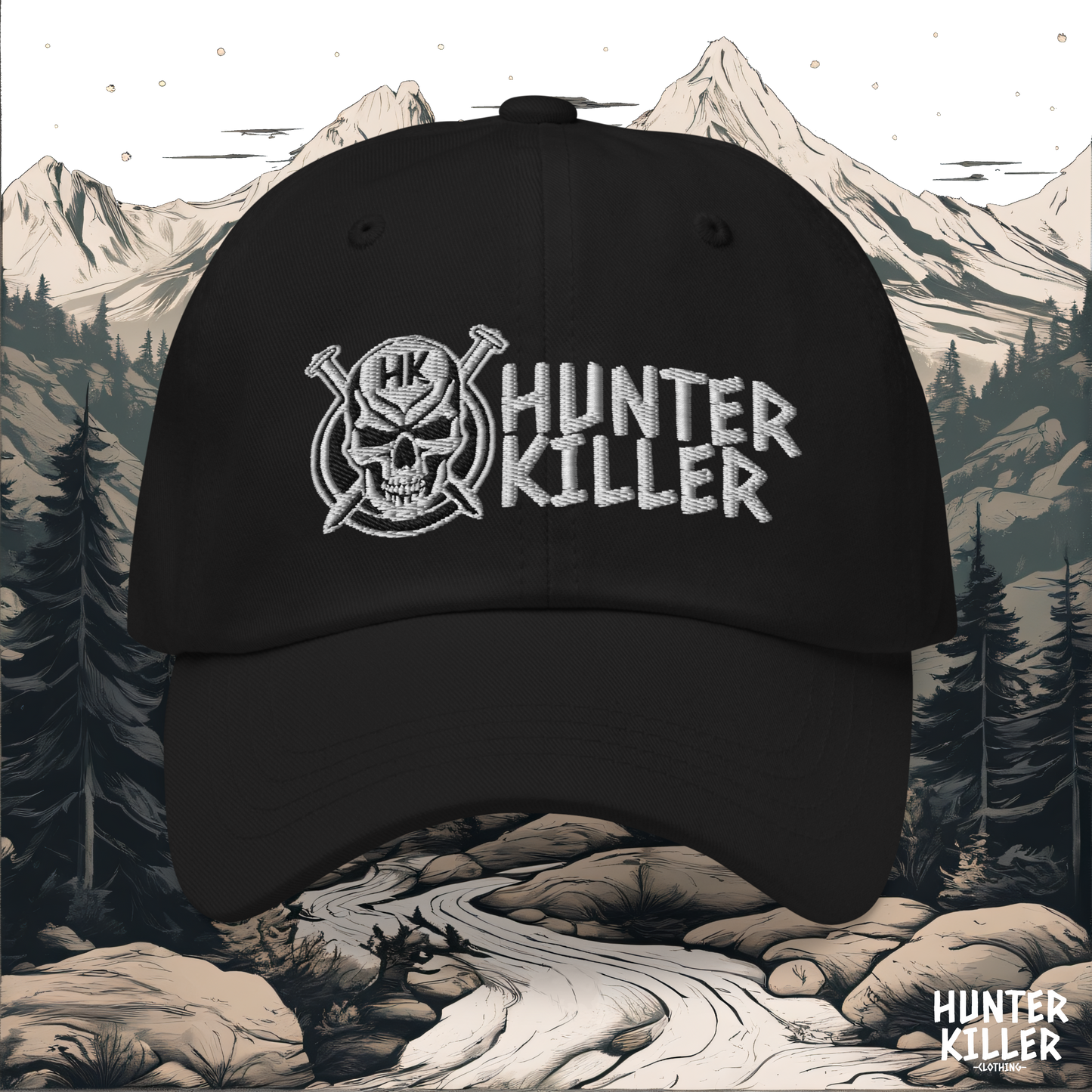 SKULL KILLER SHADOW BASEBALL CAP
