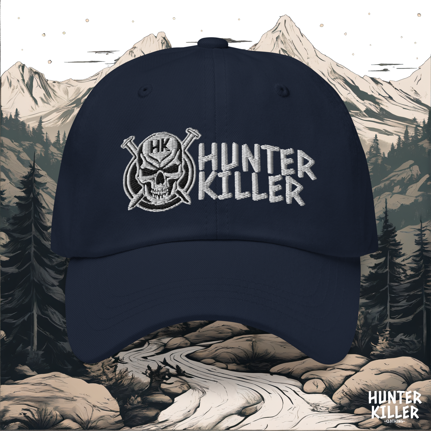 SKULL KILLER SHADOW BASEBALL CAP