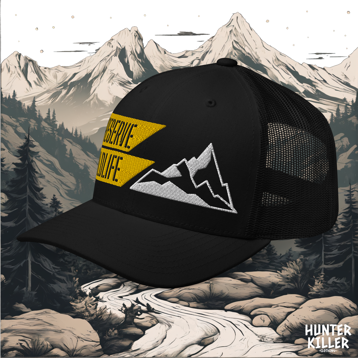 PRESERVE WILDLIFE TRUCKER CAP