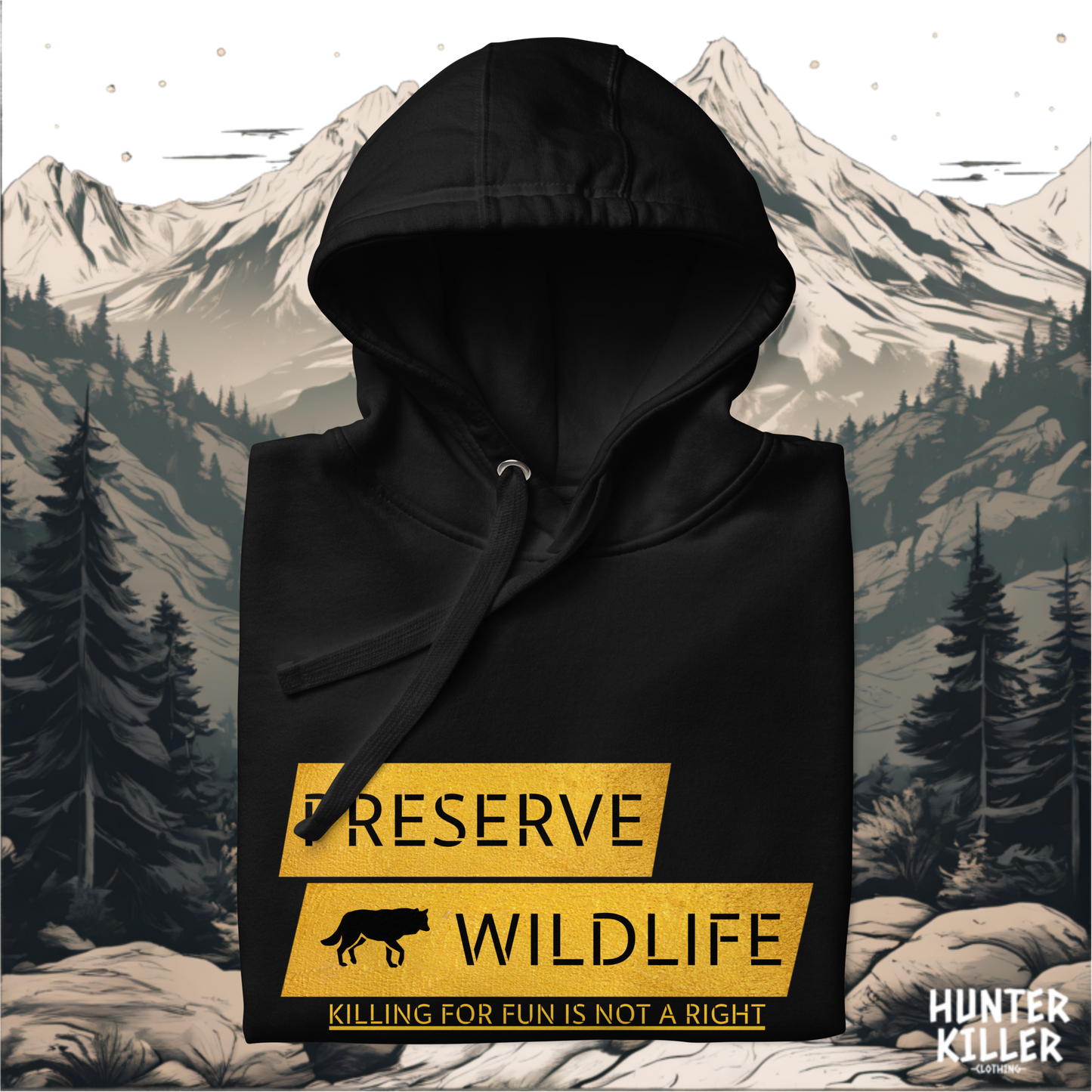 PRESERVE WILDLIFE HOODIE