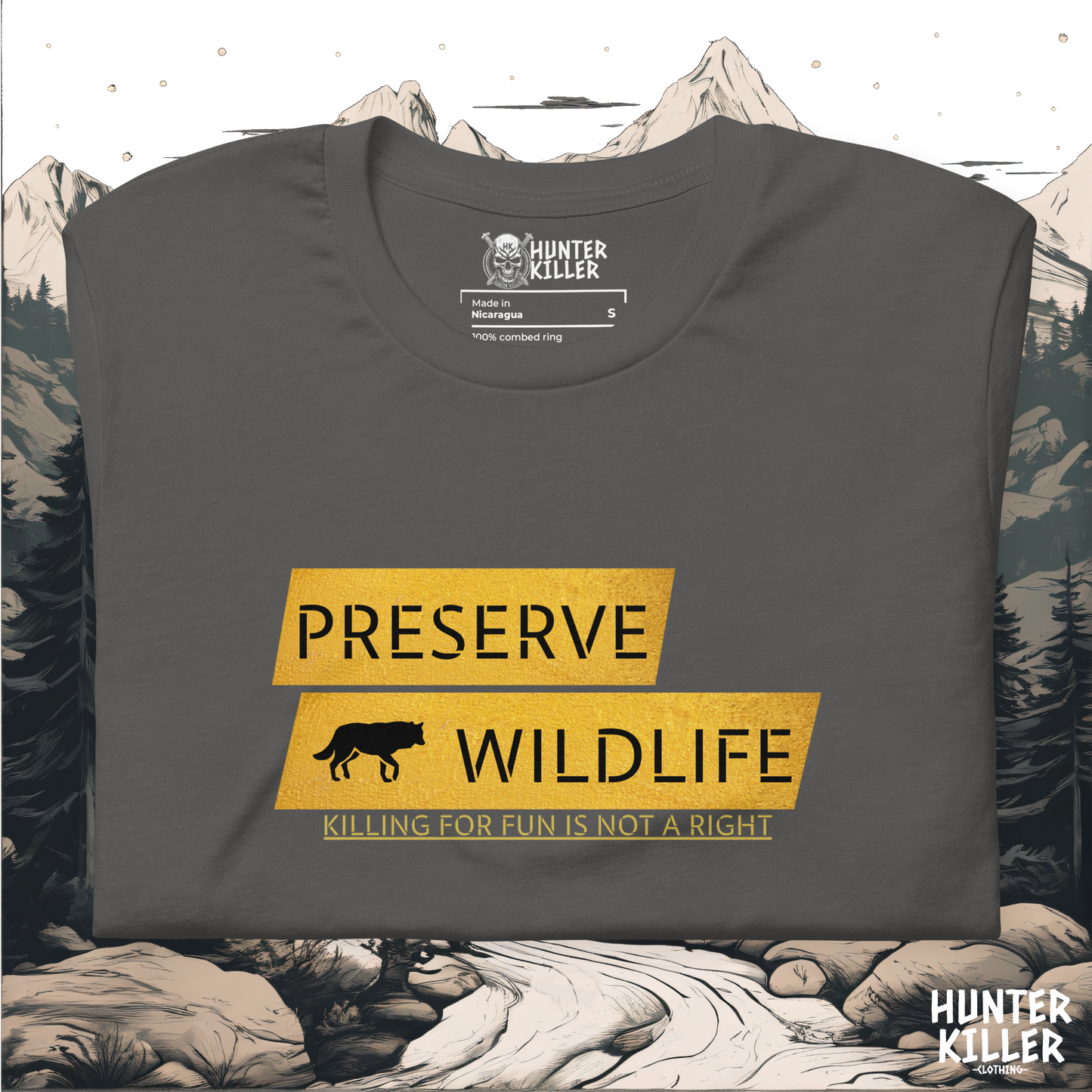 PRESERVE WILDLIFE TEE