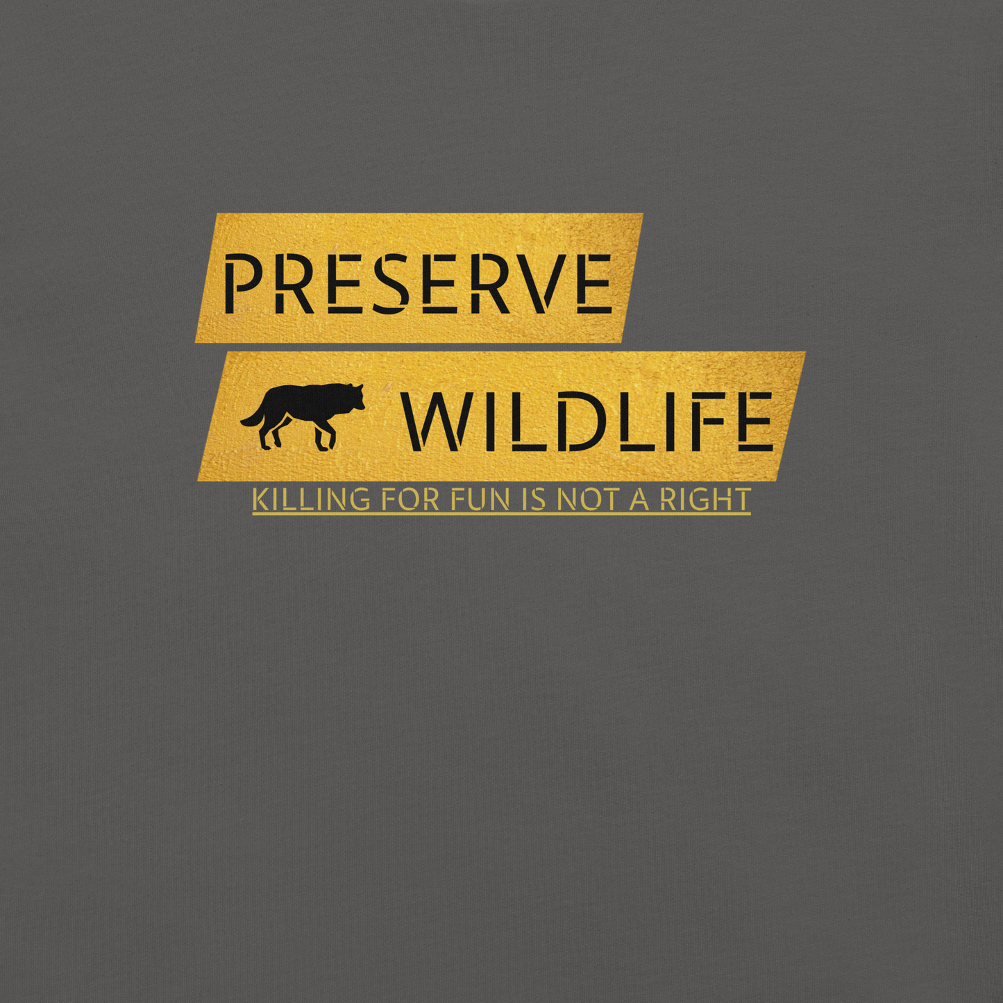 PRESERVE WILDLIFE TEE