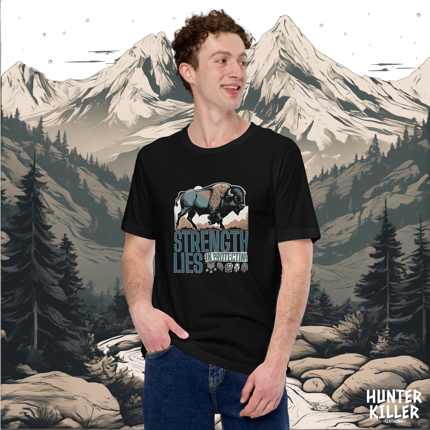 BLACK BISON TEE