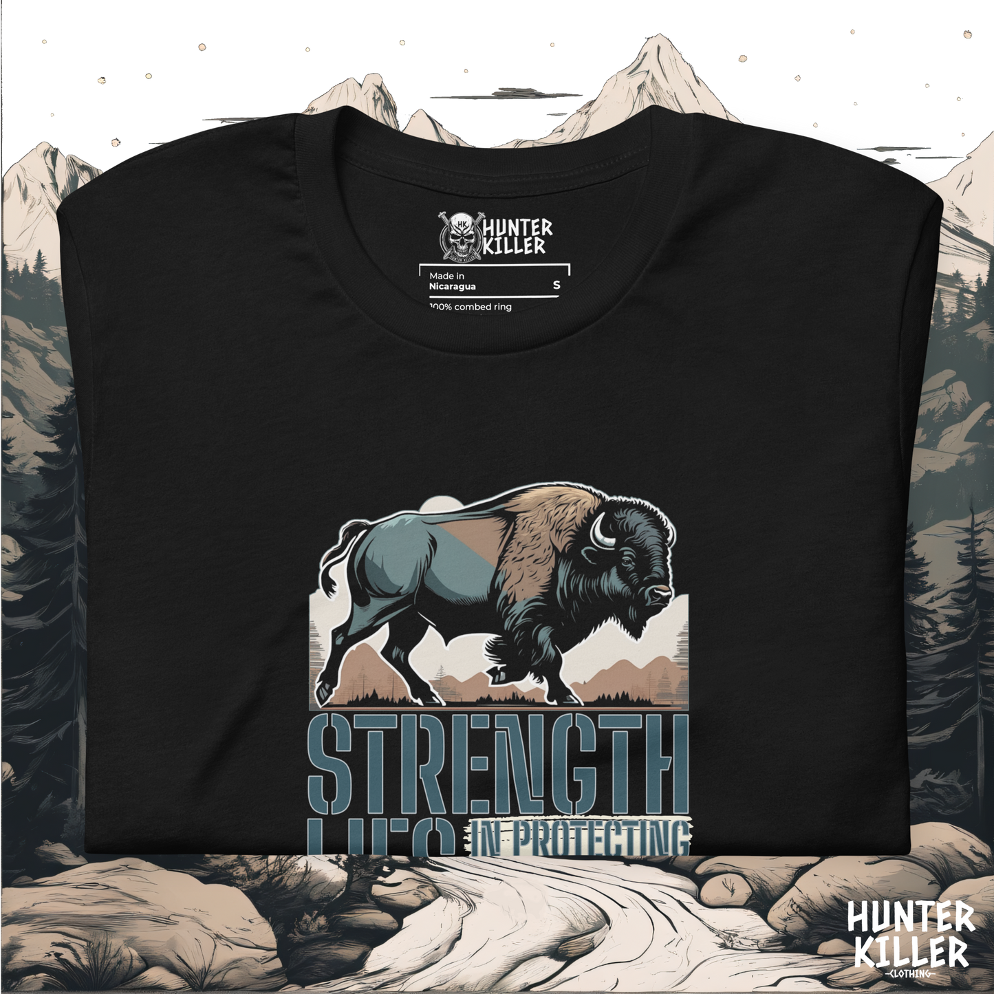 BLACK BISON TEE