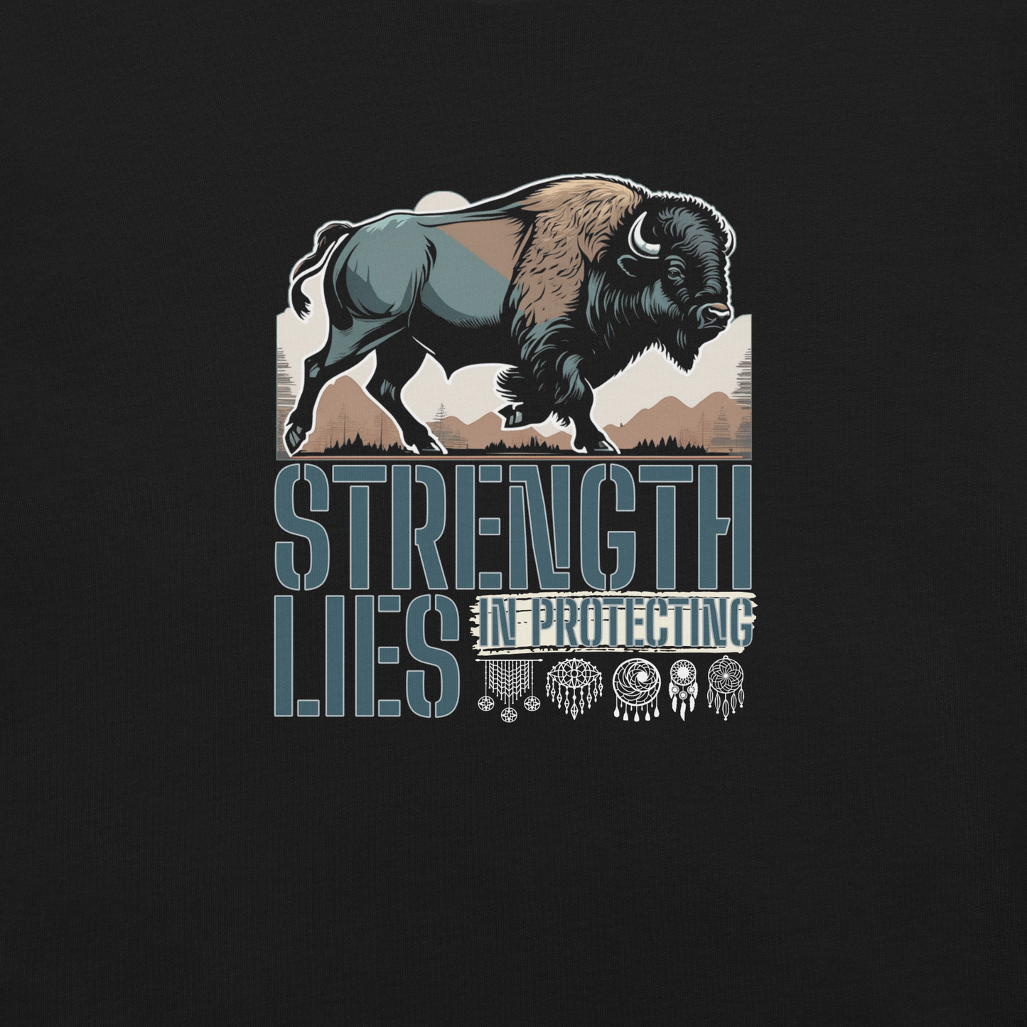 BLACK BISON TEE
