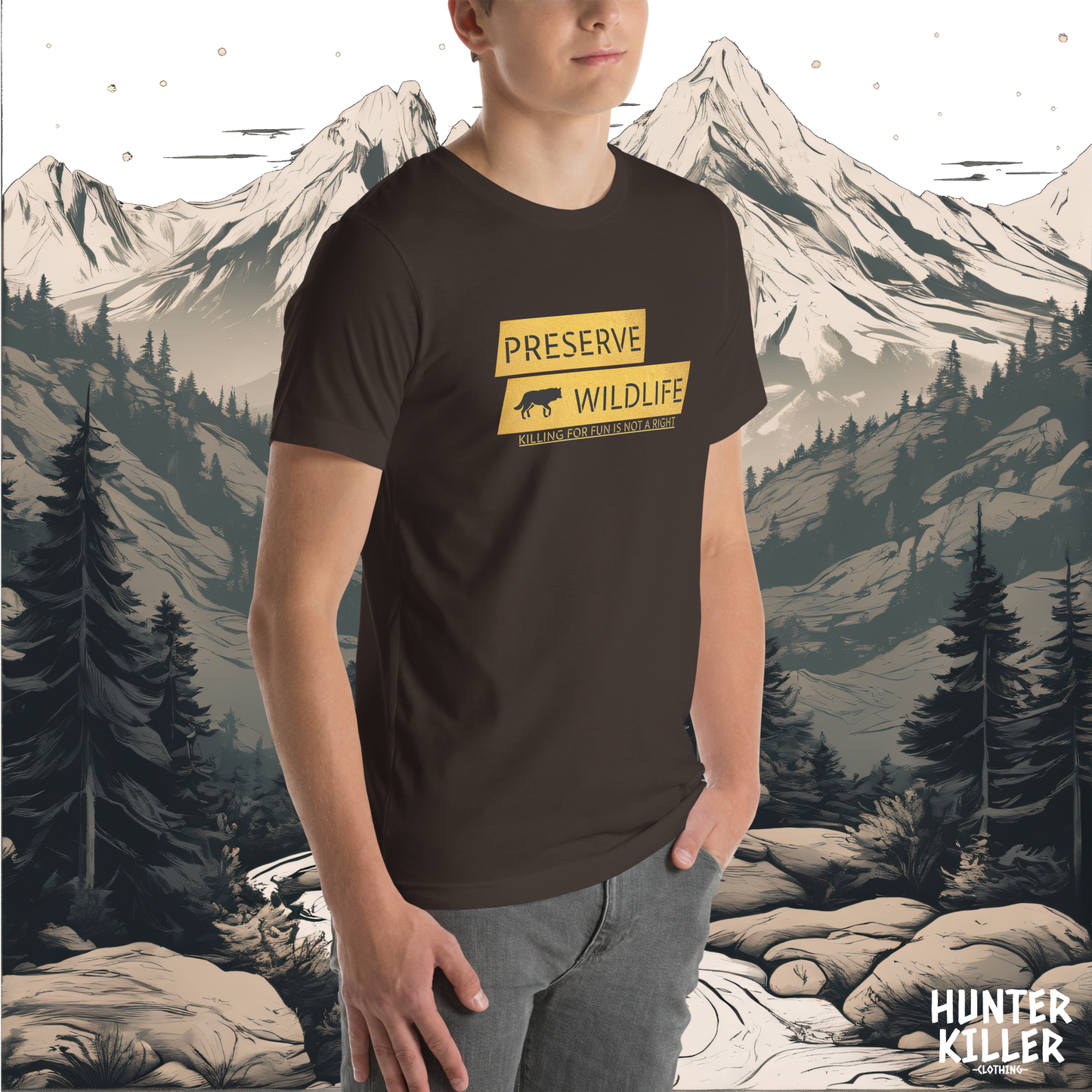 PRESERVE WILDLIFE TEE