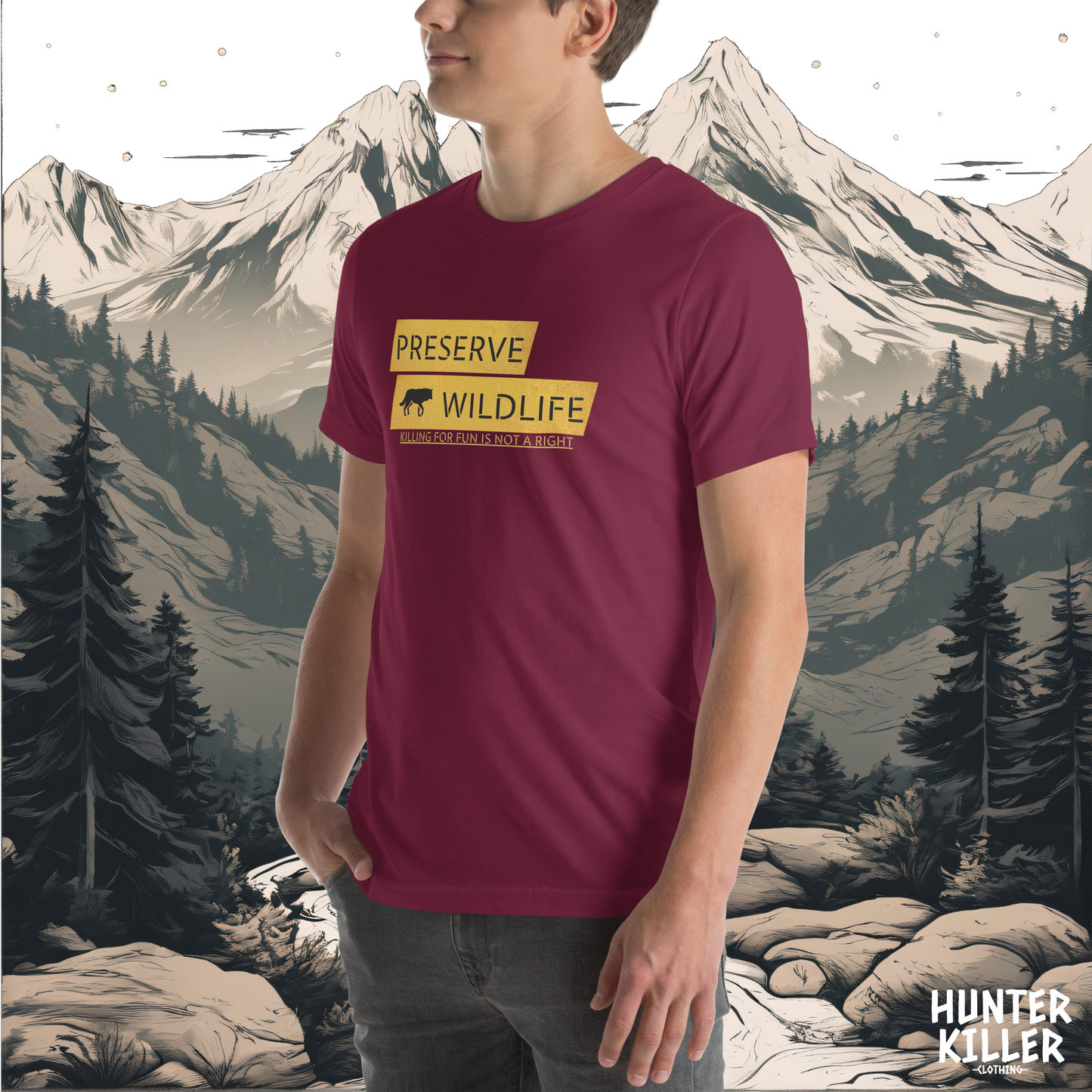 PRESERVE WILDLIFE TEE